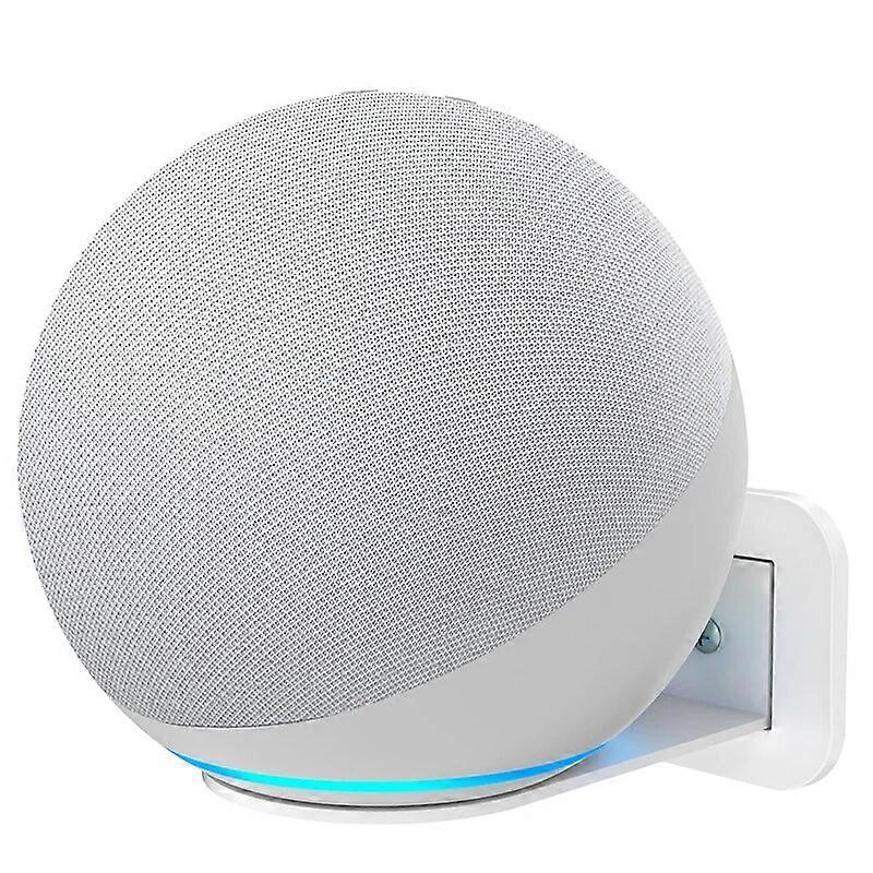Redkid Supporto a parete per Amazon Alexa Echo 4 Soluzione salvaspazio di 4a generazione Supporto per presa in metallo per altoparlanti intelligent...