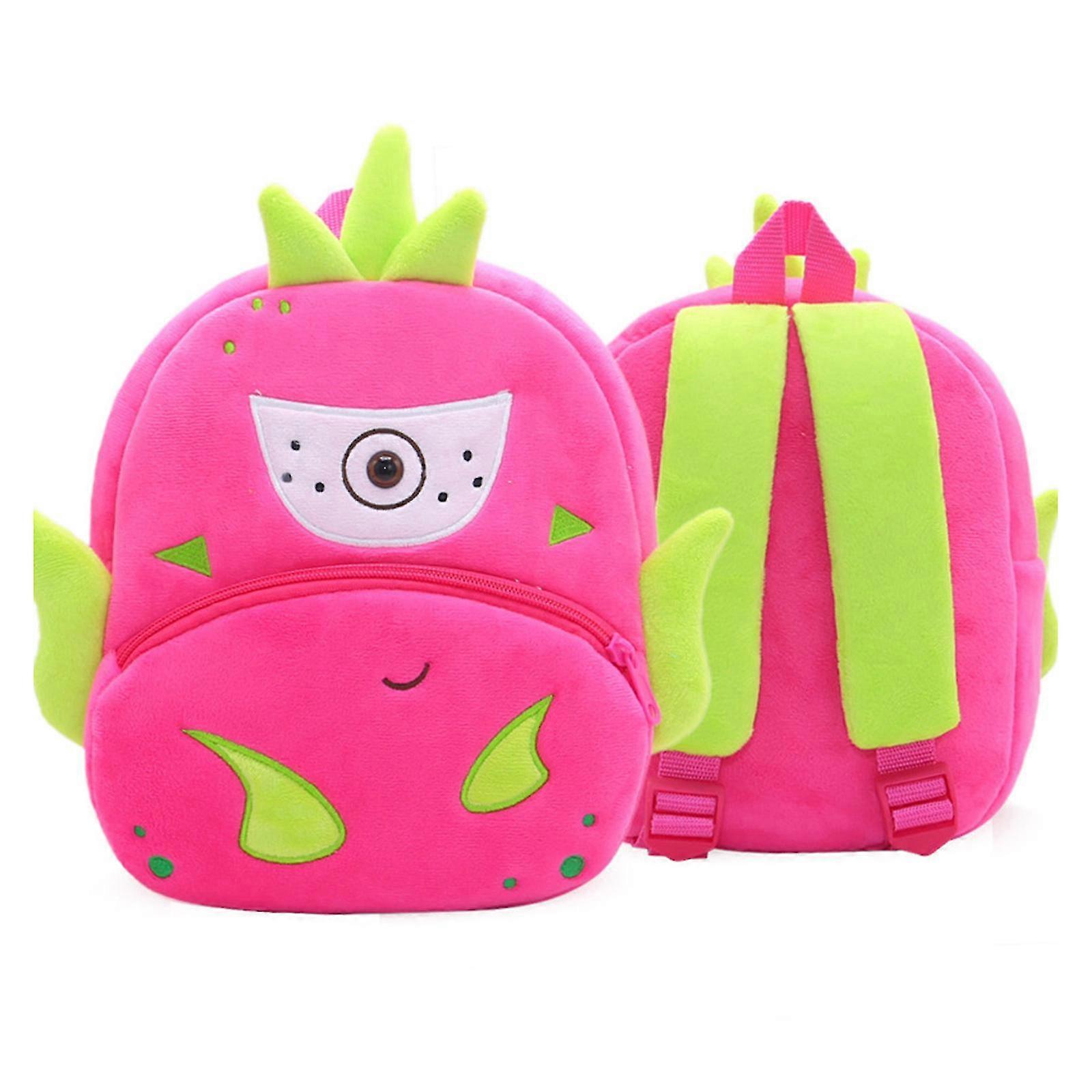 Plecak dla maluchów Śliczna pluszowa torba Cartoon Preschool Bookbag dla dzieci w wieku 2-4 lat G