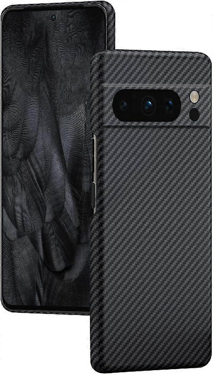 Carbon Fibre Case Compatible With Google Pixel 8 Pro/pixel 8, Ultra Thin Aramid Kevlar Shockproof Protective Cover
