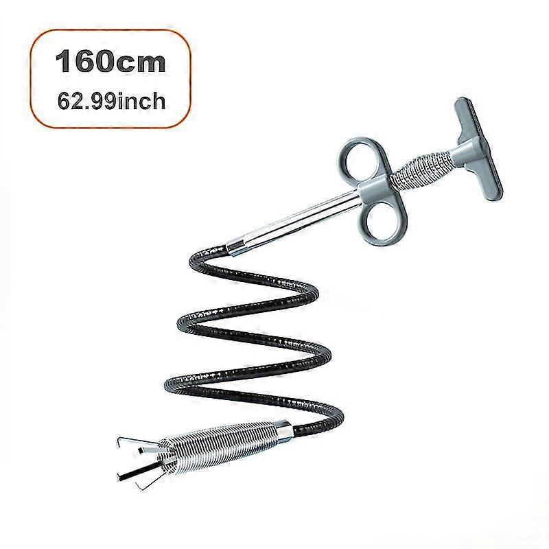 Sewer Pipe Unblocker Snake Spring Pipe Dredging Tool ,kitchen Bathroom Sewer Cleaning Tool