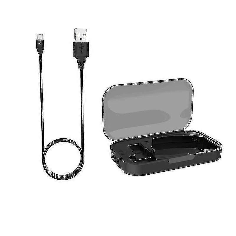 Charging Case Box With Usb Data Cable Cord For Plan-tronics Voyager Legend Bluetooth-compatible Headset-sy