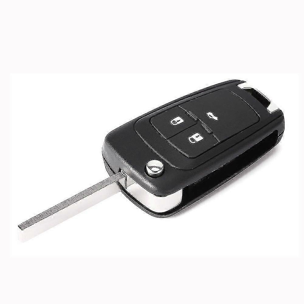 Foldable Remote Key Shell 3 Bouton Compatible with Zafira Opel Insignia