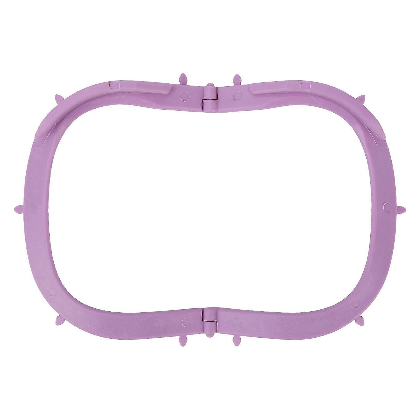 Rubber Dam Frame Purple Foldable Curved Dental Dam Frame Support Holder for for Dentist