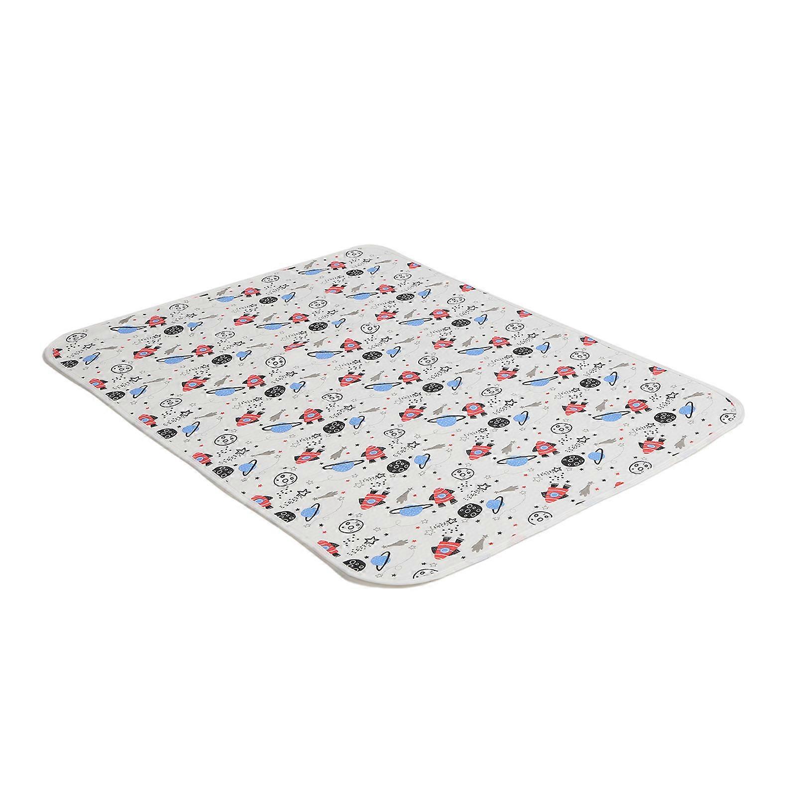 Thickened Cotton Urine Mat Waterproof 27.56 X 35.43in Washable Nursing Diaper Pad for Baby Elderly