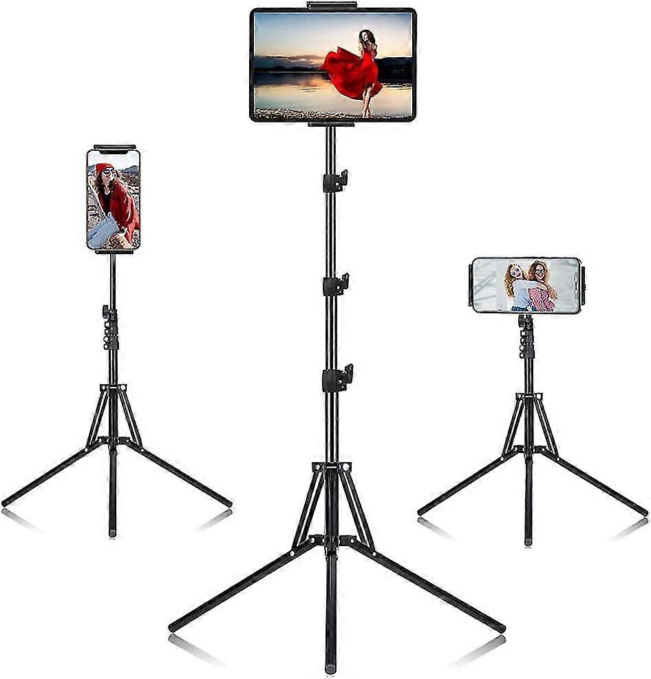 Tablet Mount, Tripod, Height Adjustable, Ipad Mount, Smartphone Mount