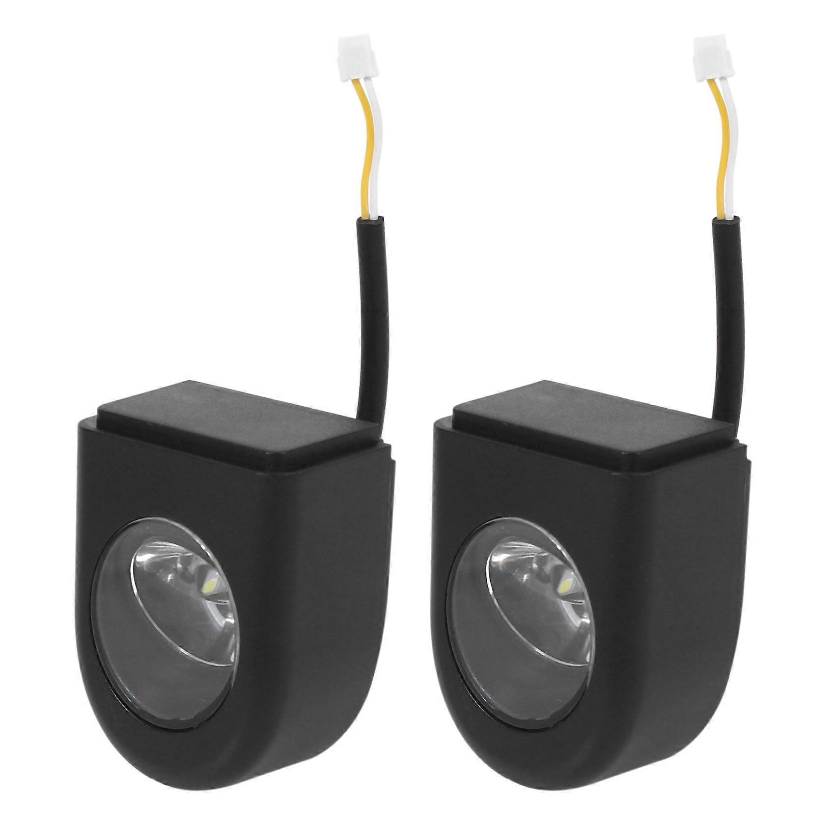 2X Headlight Lamp Led Light Front Lamp Replacement for Mijia M365 Electric Scooter Parts