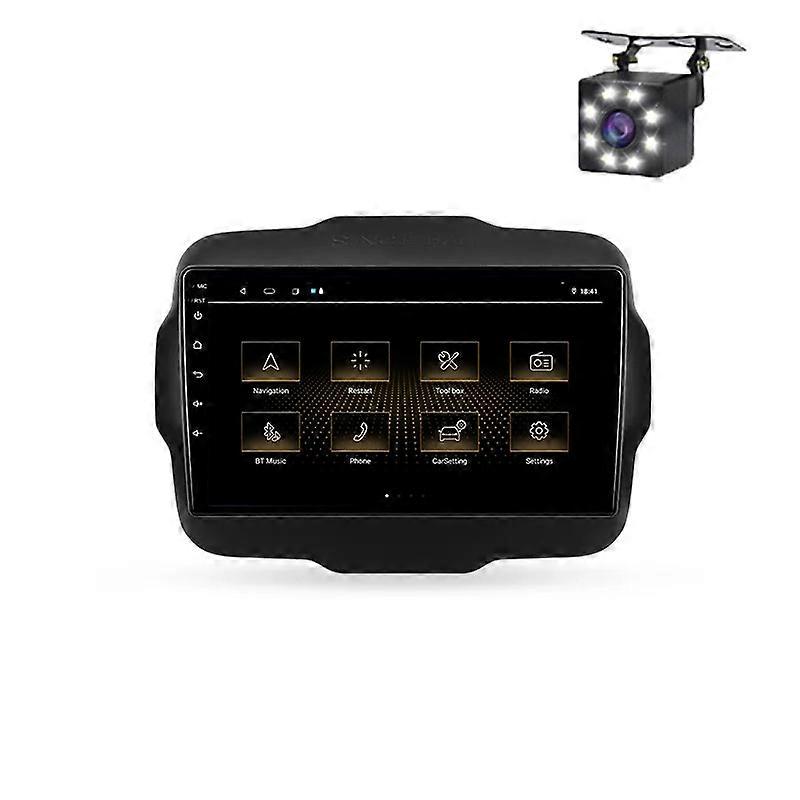 Car Radio Android 14 For Jeep Renegade 2014 - 2018 Auto Multimedia Player