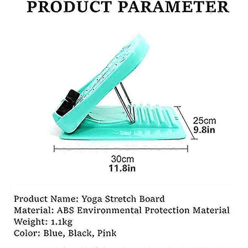 Portable Slant Board Instrument de massage des pieds Réglable Incline Boards Calf Ankle Stretcher 4 Positions Foot Stretch Wedge Board
