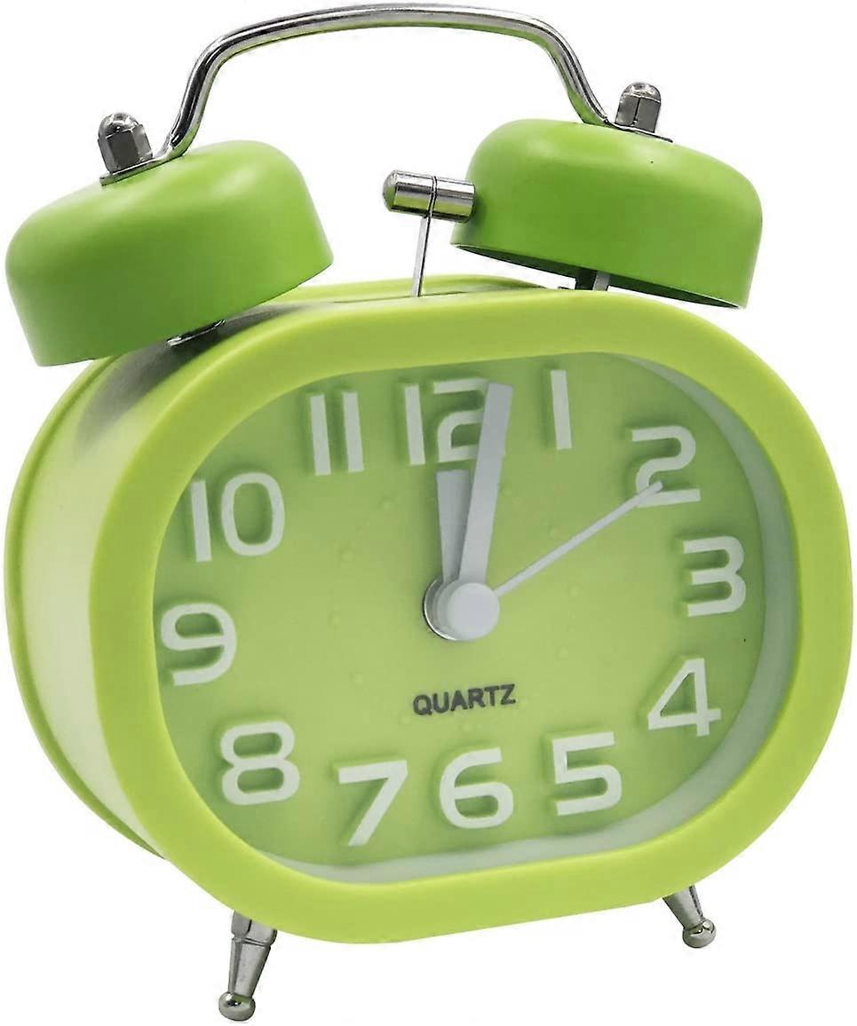 Alarm clock analogue double bell alarm clock novelty bell alarm clock