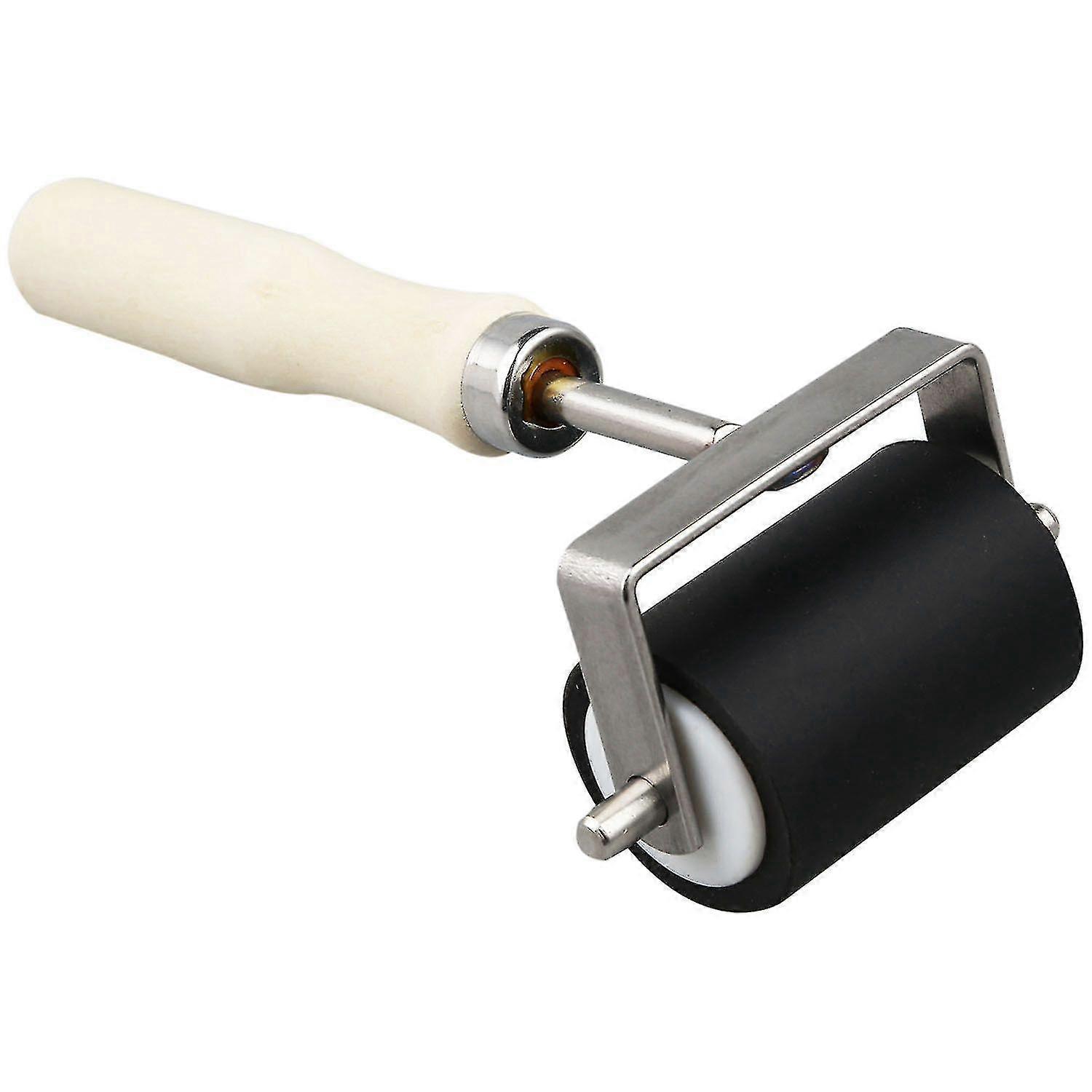 5cm Heavy Duty Hard Rubber Roller Printing Inks Lino Brayer Art Craft Tool