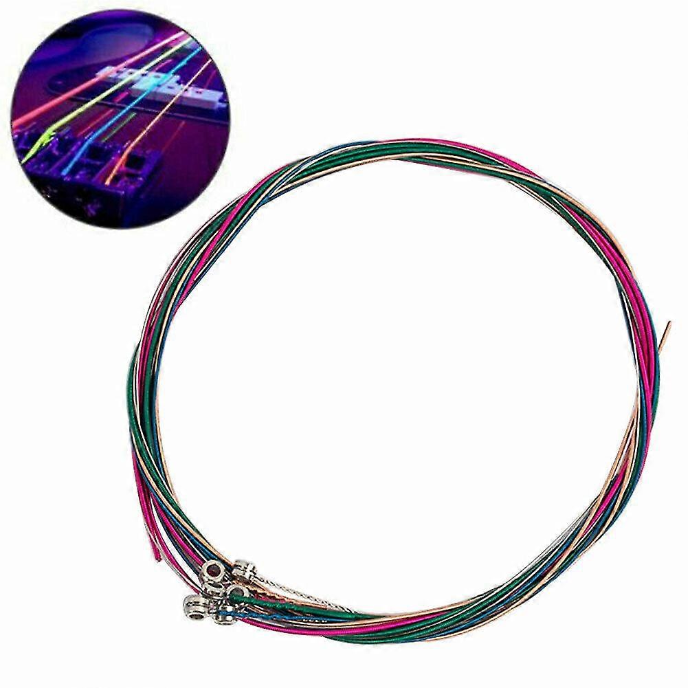 6pcs/set Acoustic Guitar String Replacement Steel String For Instruments Electric Guitar Accessory
