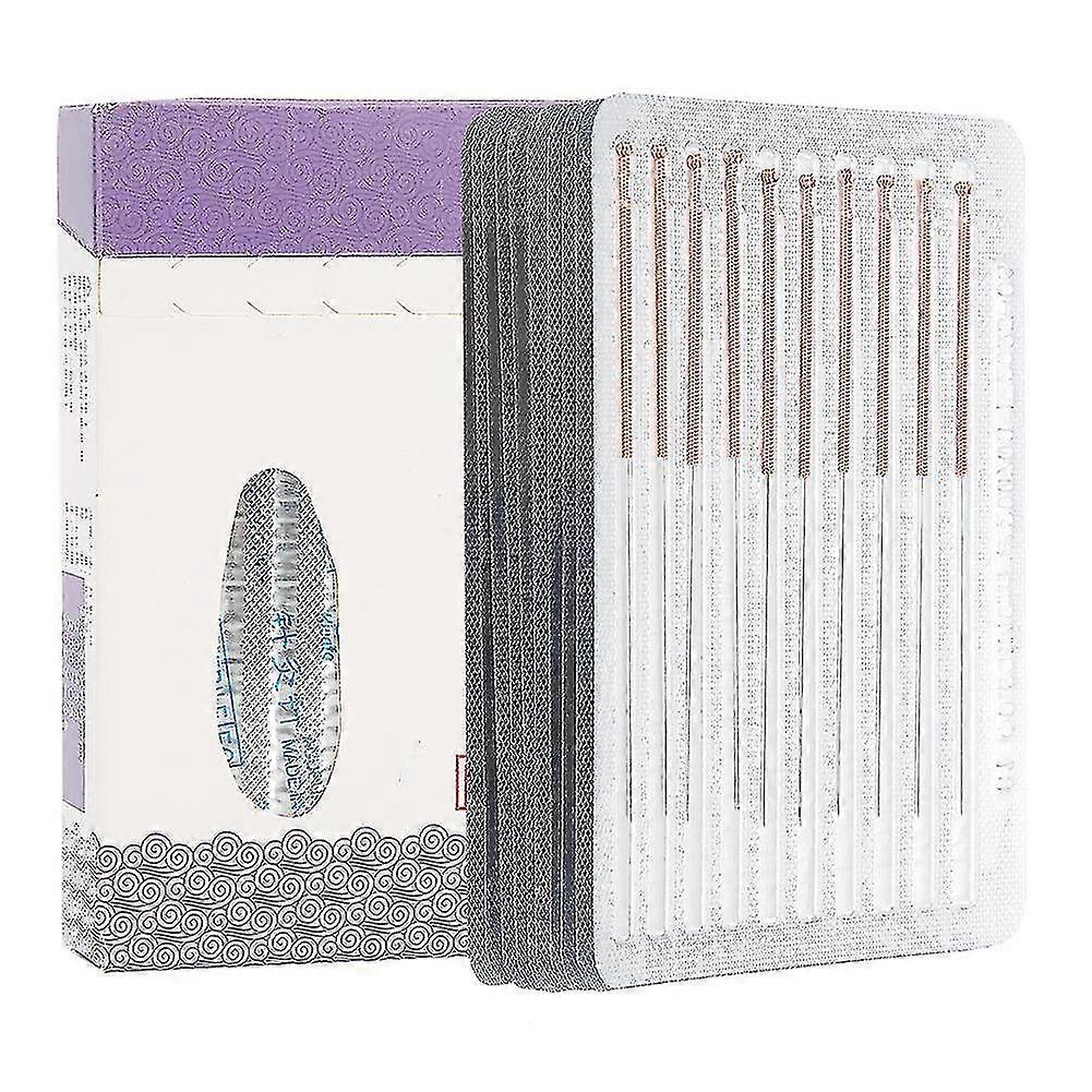 100st Professionell engångsakupunkturnål Kroppsterapi Akupunkturnålar