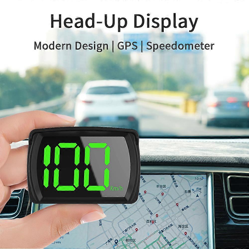 Für Auto LKW Bus Plug and Play Auto Zubehör Tachometer Digital 2,8 Zoll Auto HUD GPS Big Font Head-Up Display