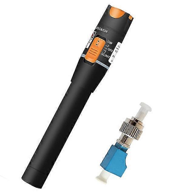 30Mw Red Light Source Fiber Test Light Pen Red Light Through Light Pen Lc Connector Adapter Combination