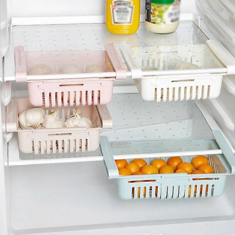 Kitchen Storage Fridge Drawer Tables Vegetables 20.5*16.4*7.6 Cm Cheese Cupboards Fits Standard Fridge Shelves