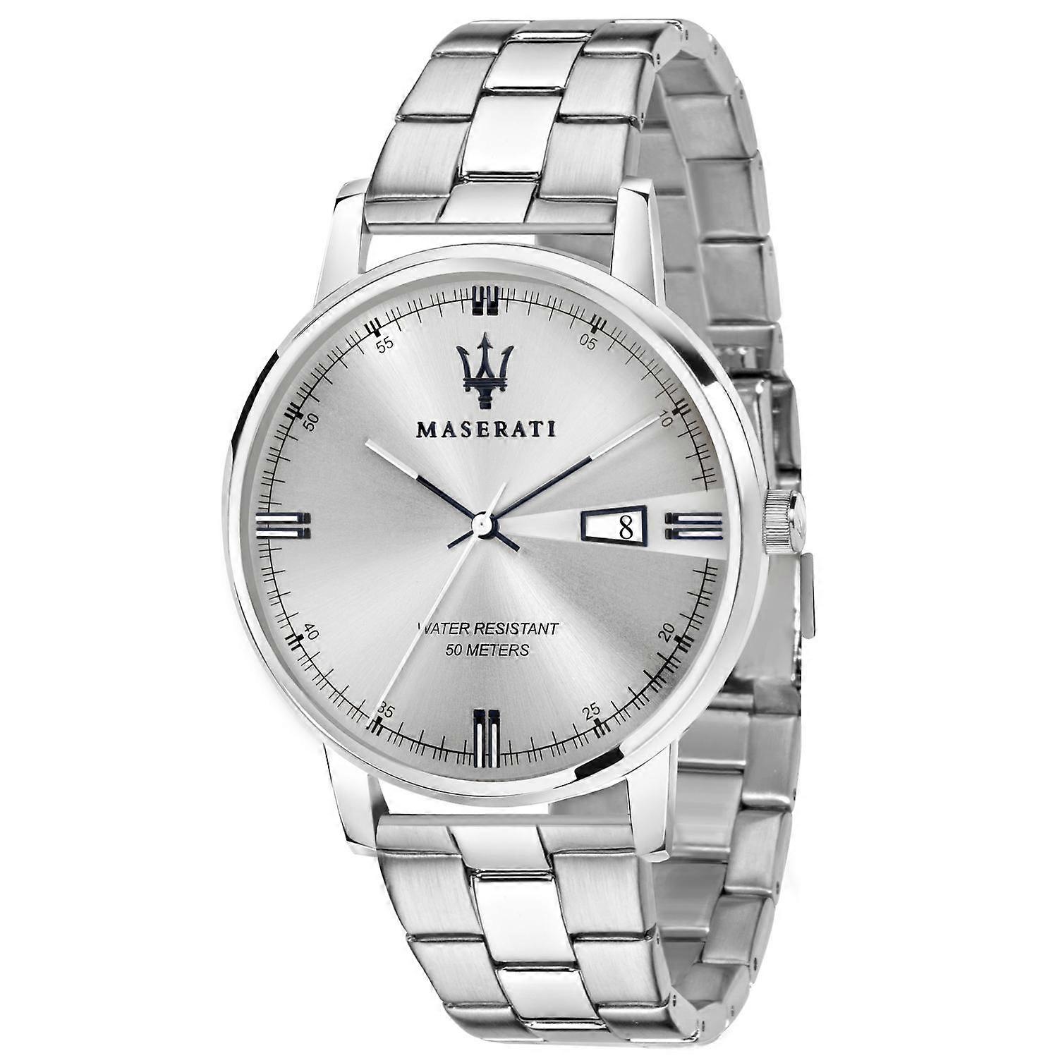 שעון כסף מזראטי אלגנזה 42 מ"מ