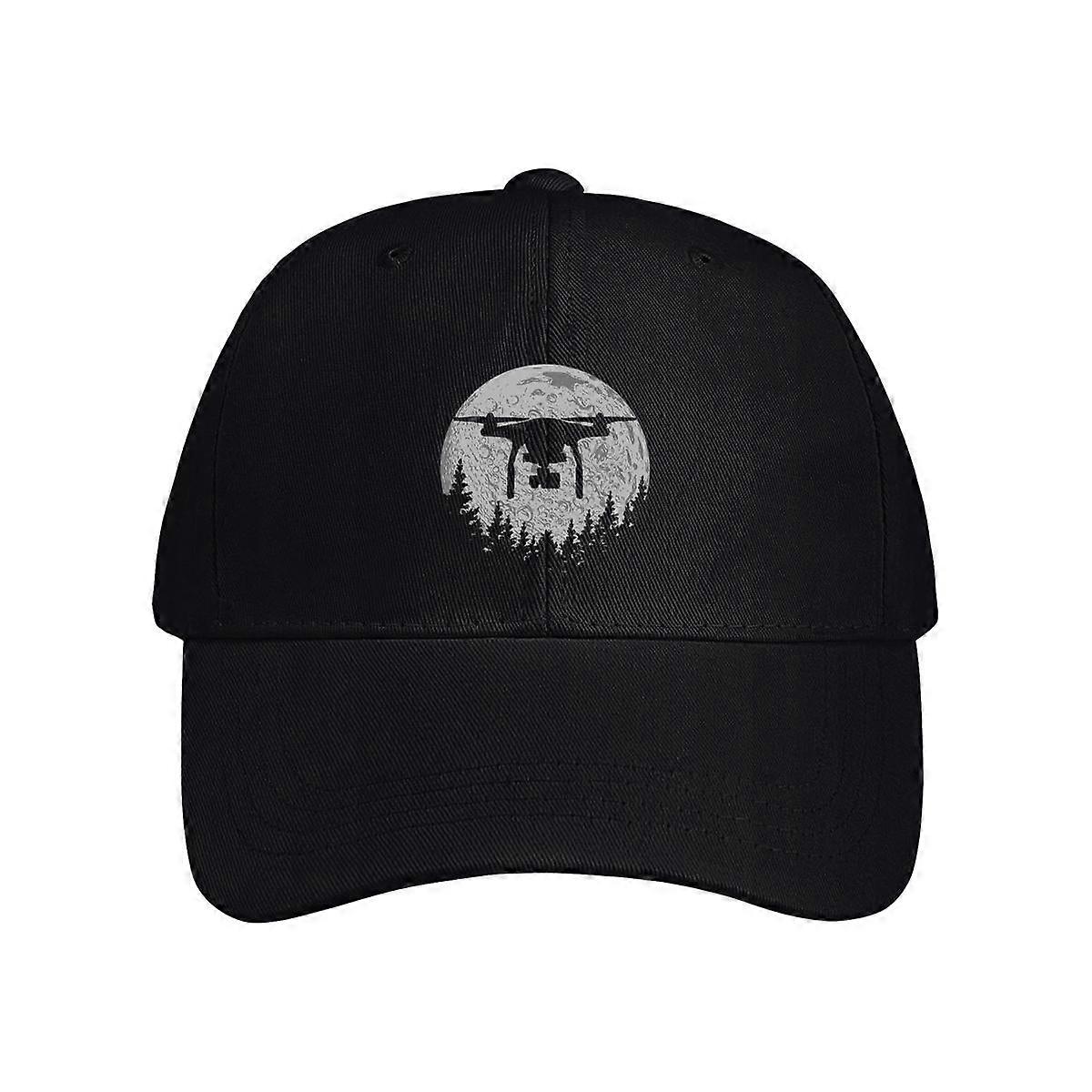 Drone Full Moon Baseball Cap