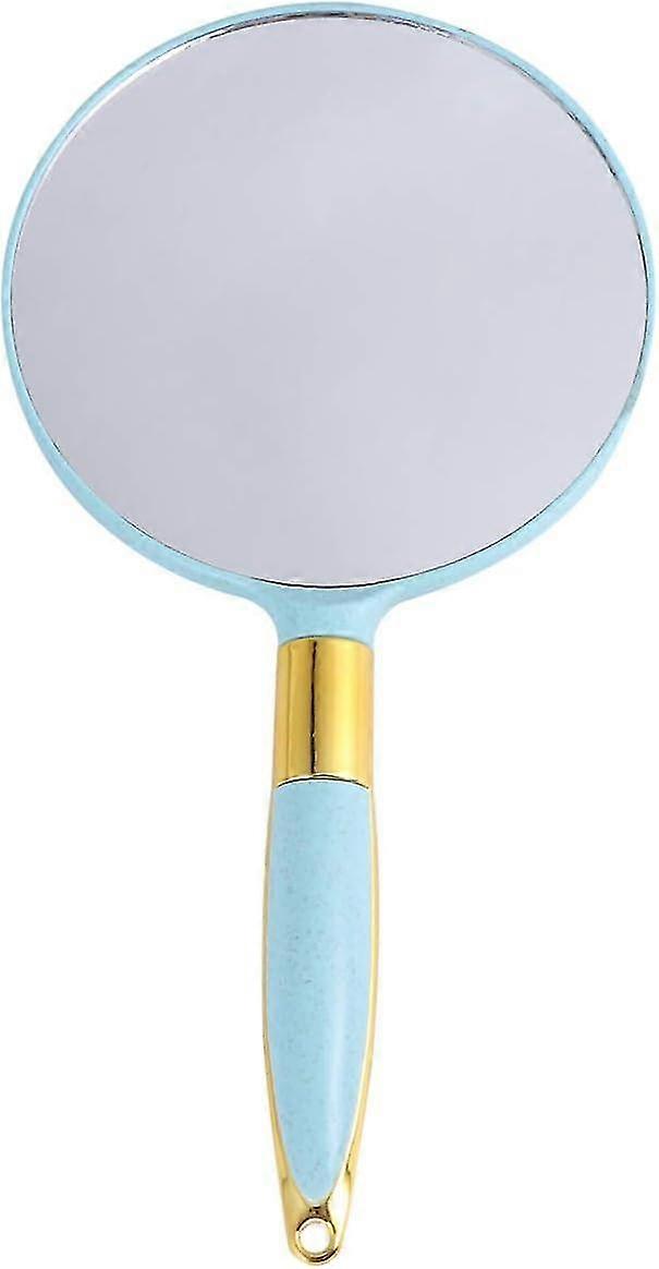 Hand Mirror, Round Handheld With Vintage Makeup