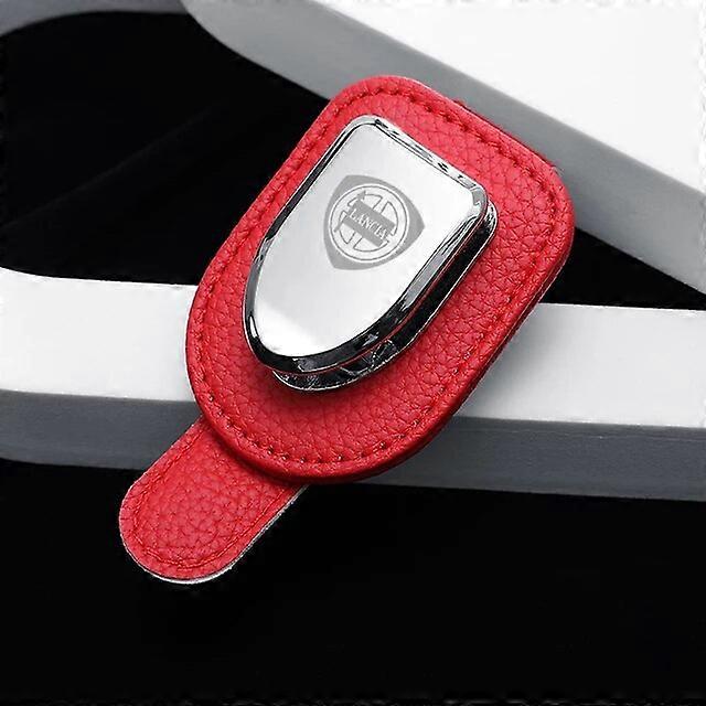 Auton sisustus Autoon asennettavat lasit klipsi auton aurinkosuoja aurinkolasit klipsi autoon asennetut lasit esine sopii Lancia ypsilon delta musa