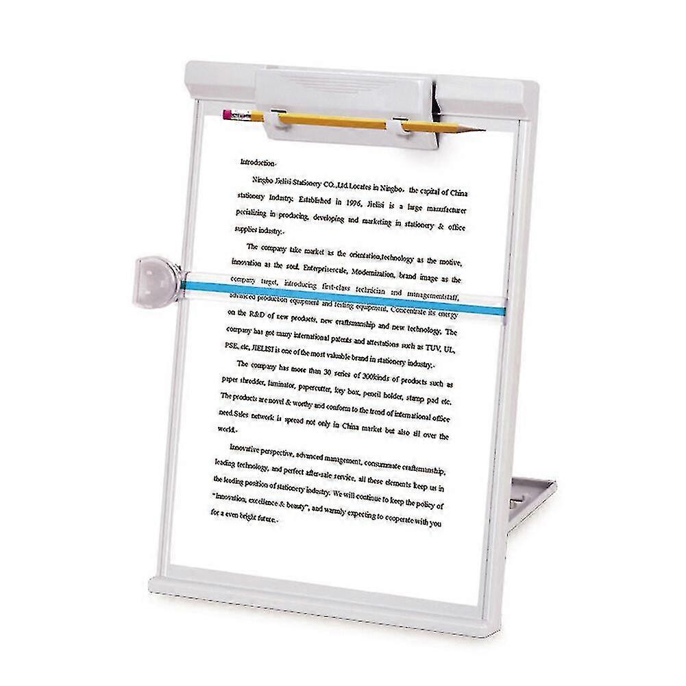 Document Adjustable Copy Paper Reading Stand A4 Clip Typing Paper Holder New
