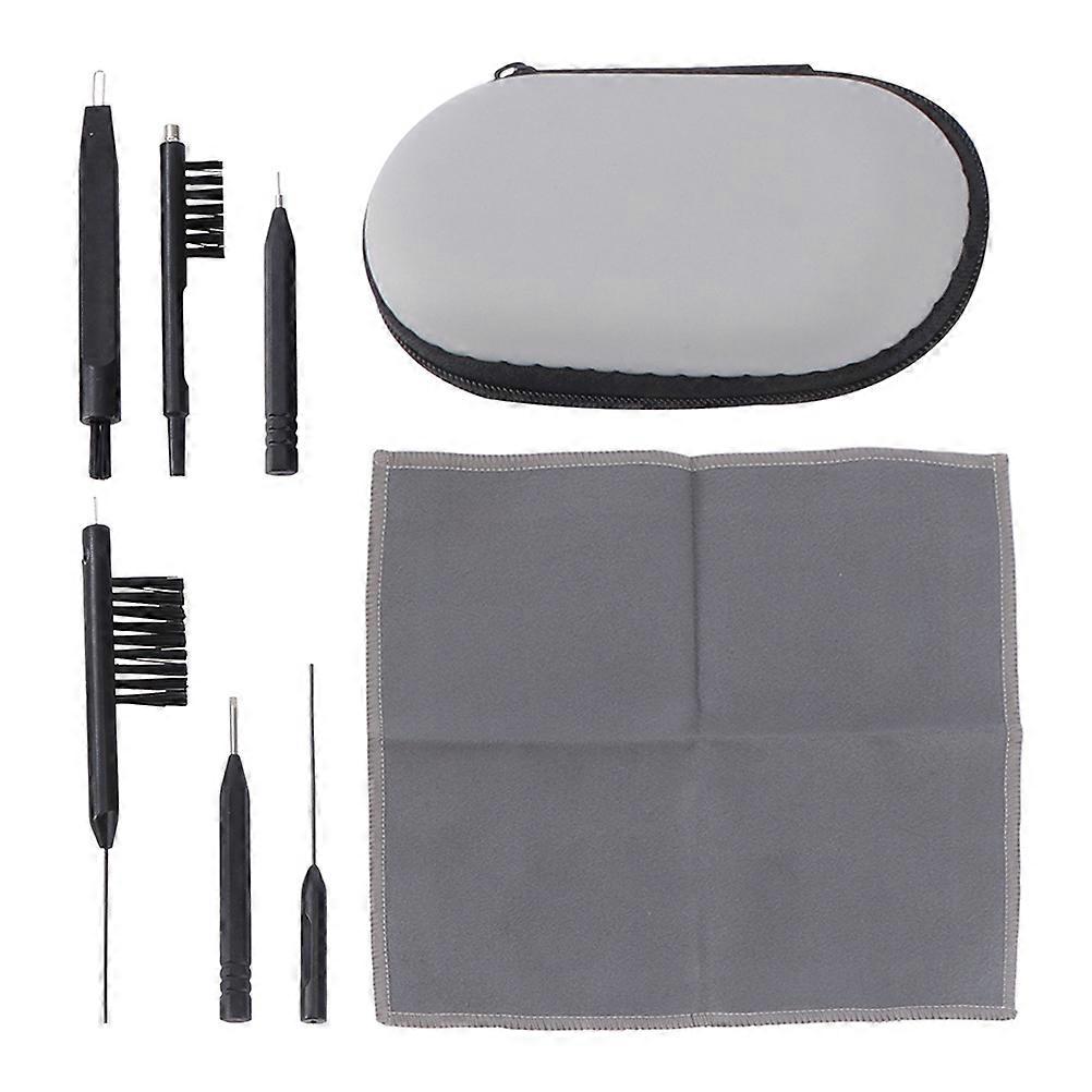 1 Ensemble d’outils de nettoyage d’aides auditives Ensemble de nettoyage de boucle de cire de brosse de brosse