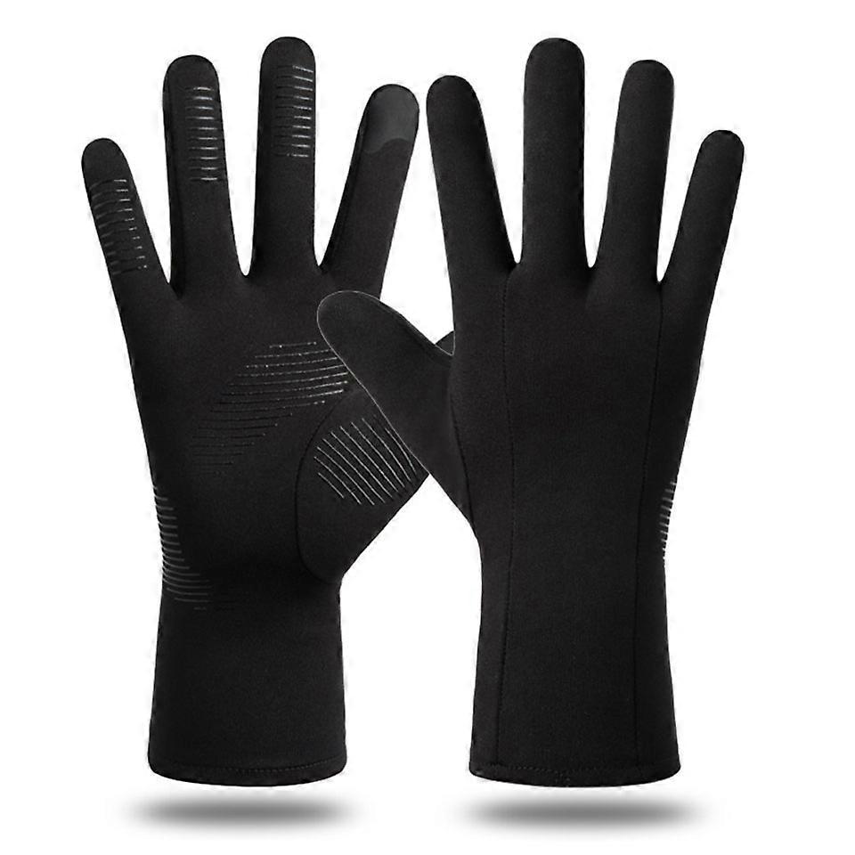 High Quality Black Anti-slip Touch Screen Glloves Waterproof Cycling Gloves M/L/XL Touch Screen Cycling Equipments