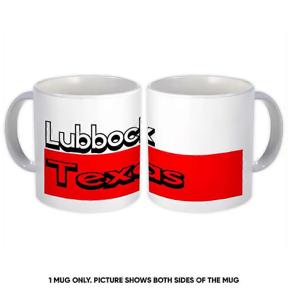Tazza regalo: Lubbock Texas Rectangle