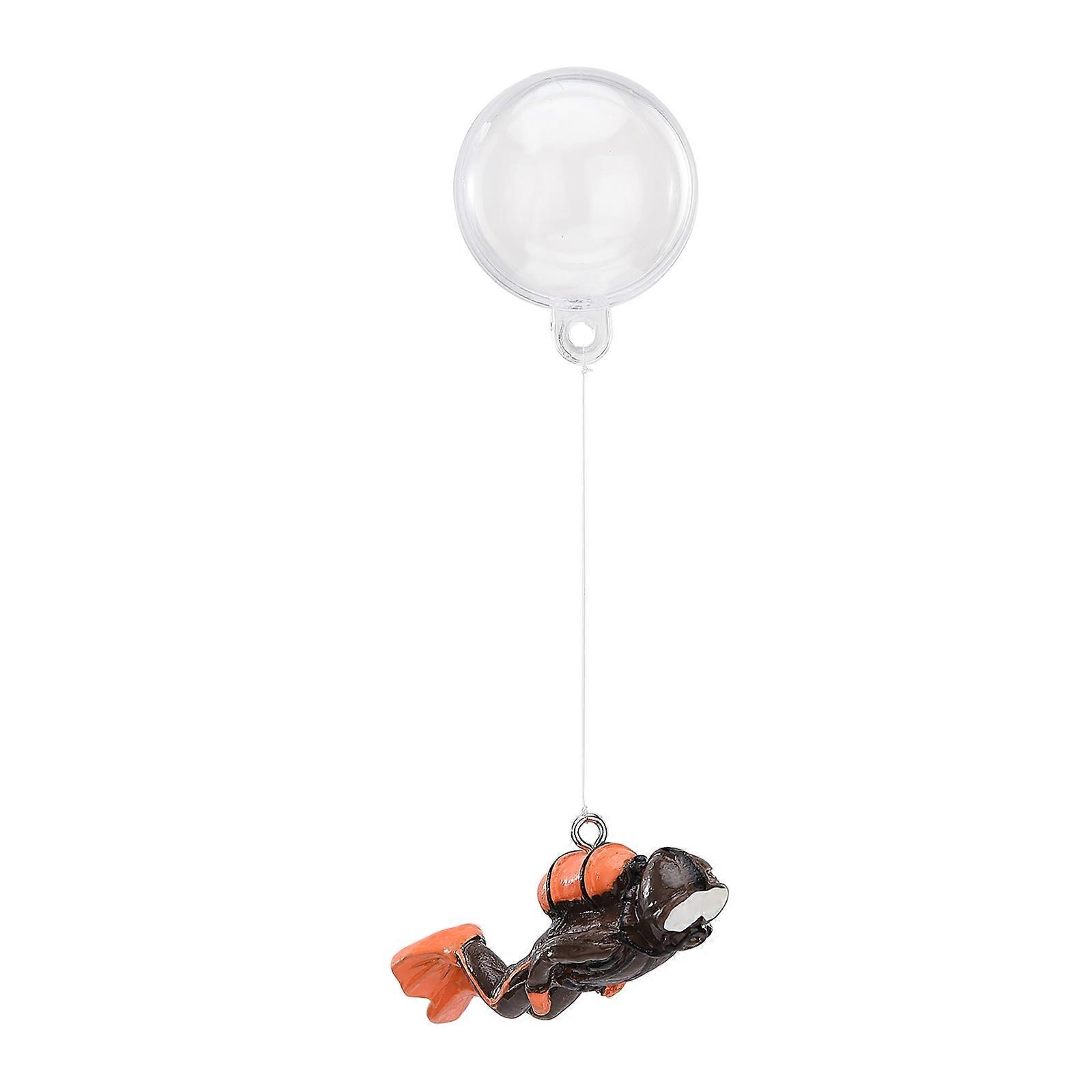 Image showcasing 3-Pack Fish Tank Decorations Cute Little Diver Aquarium Decoration ...