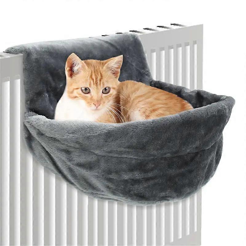 Cozy Cat Radiator Bed Durable Hanging Cat Bed with Iron Frame