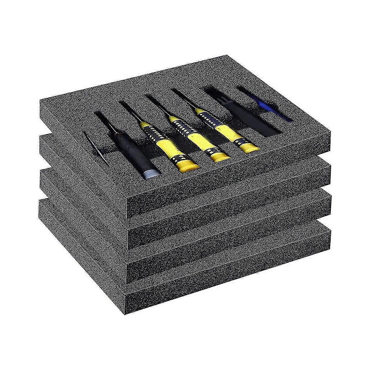 Polyethylene Foam Sheet - 4Pack Of Polyurethane Foam Pads for Packing and Crafts, 16Inch X 12Inch X