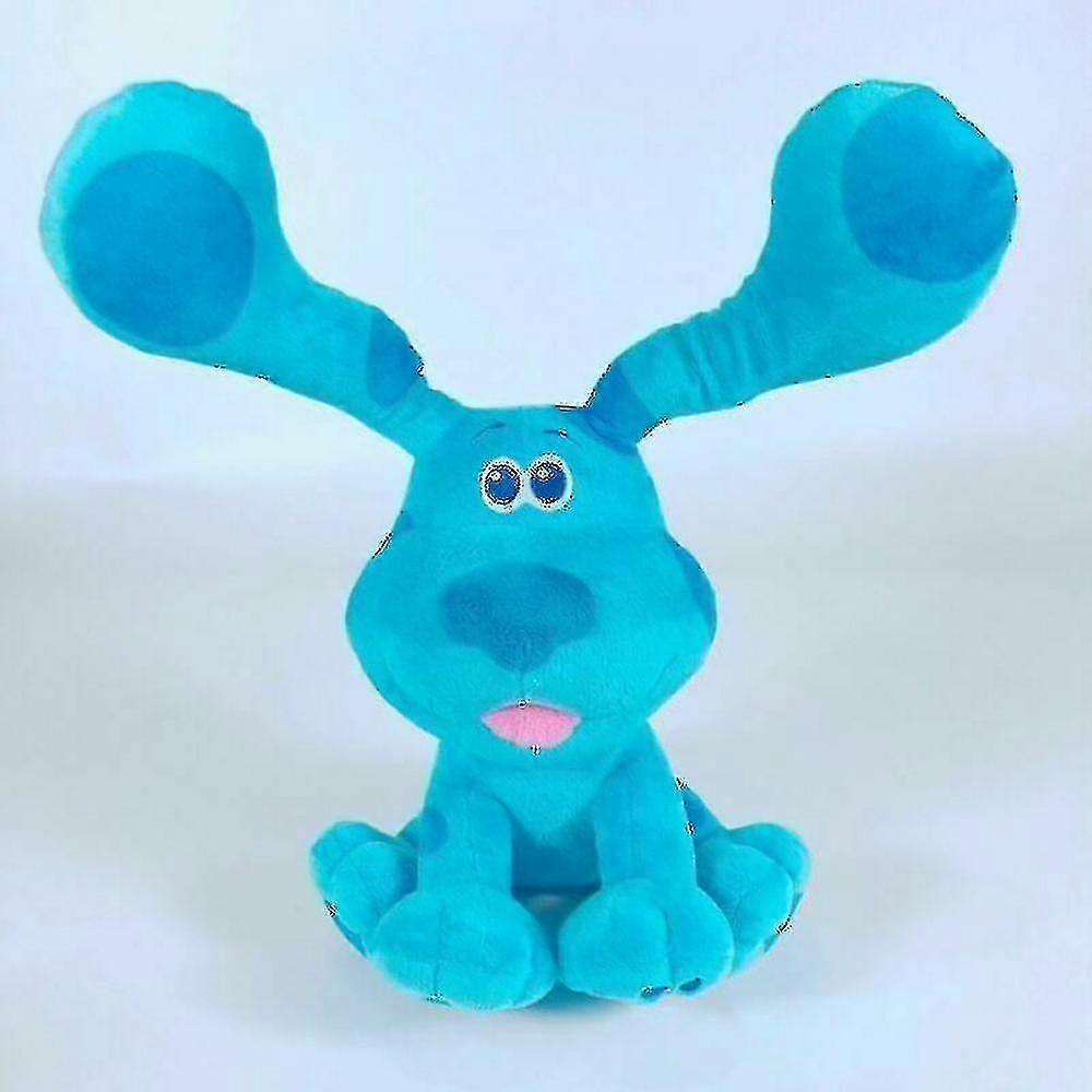 Plush Blue Dog Doll Cute Toy