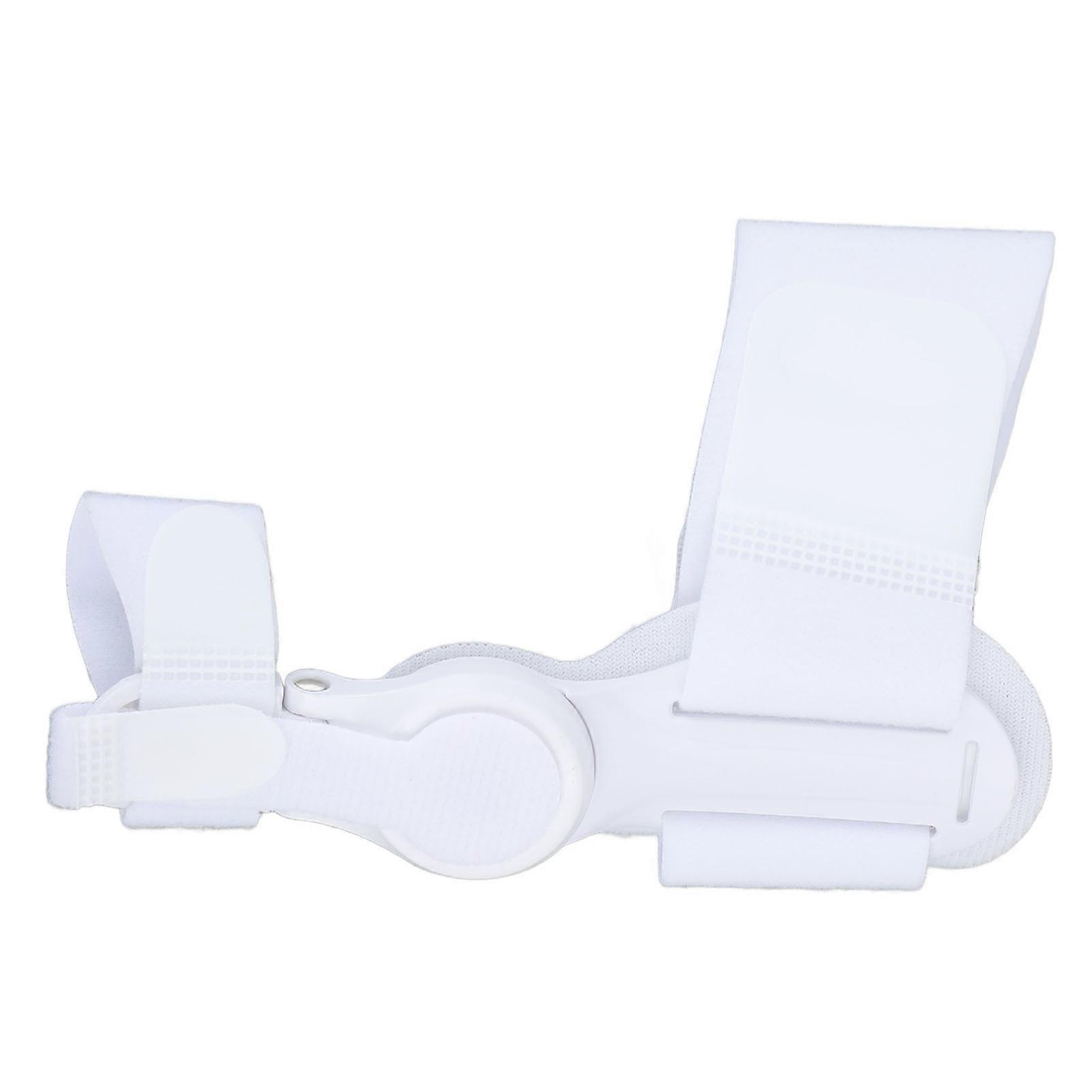 Justerbar liktornskorrigerare Skena Vit Vuxen Ergonomisk Flexibel Ortopedisk Bunion Tårätång