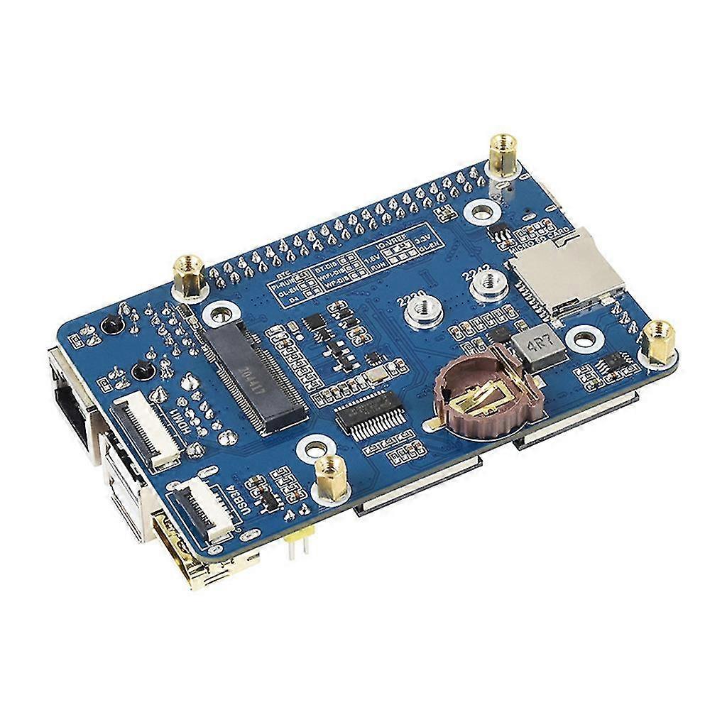 Mini Base Board (b) Designed For Evaluating Raspberry Pi Compute Module 4 Cm4