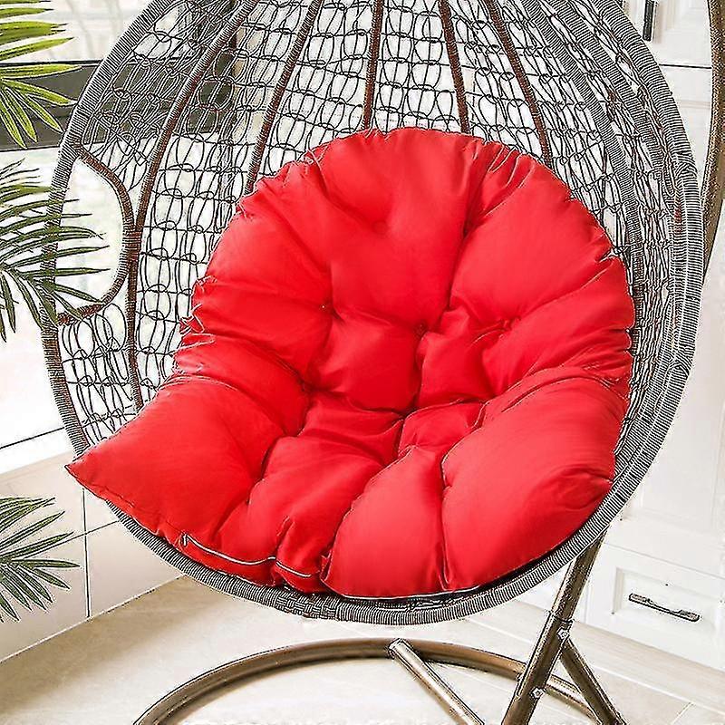 Red Hanging Basket Cushion Swing Rattan Chair Cushion Cradle Cushion Cushion Z