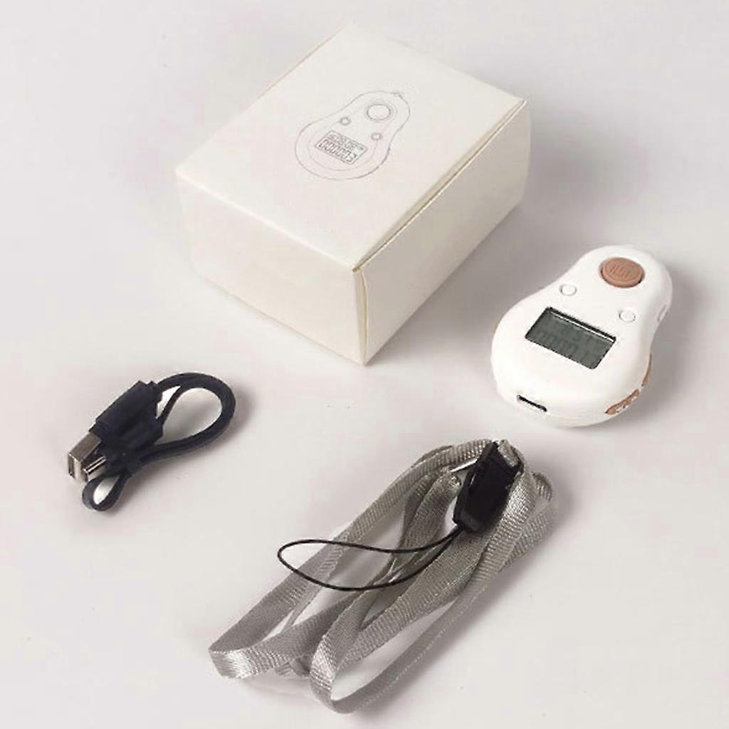 Electronic Digital Display Finger Hand Tally Counter Counting for Pocket Neck