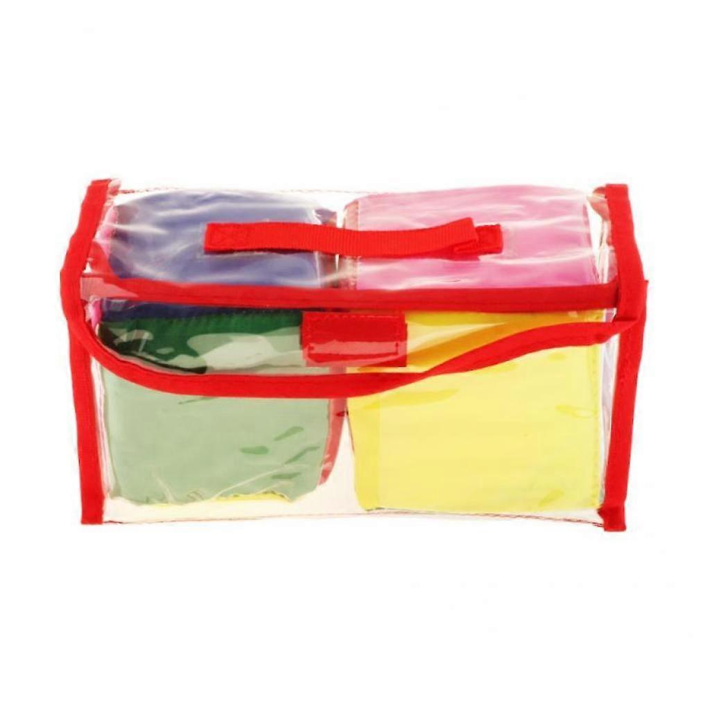 2x Playing Game Cubes 6 Sided Props Pocket Cubes for Classroom Birthday Gift