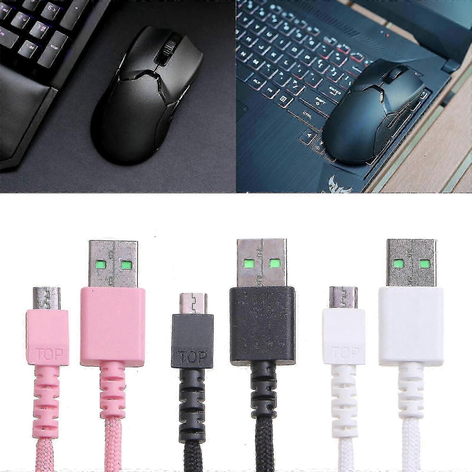 Usb Soft Mouse Cable For Razer Viper Ultimate Game Mouse Line Replacement Wire - JA