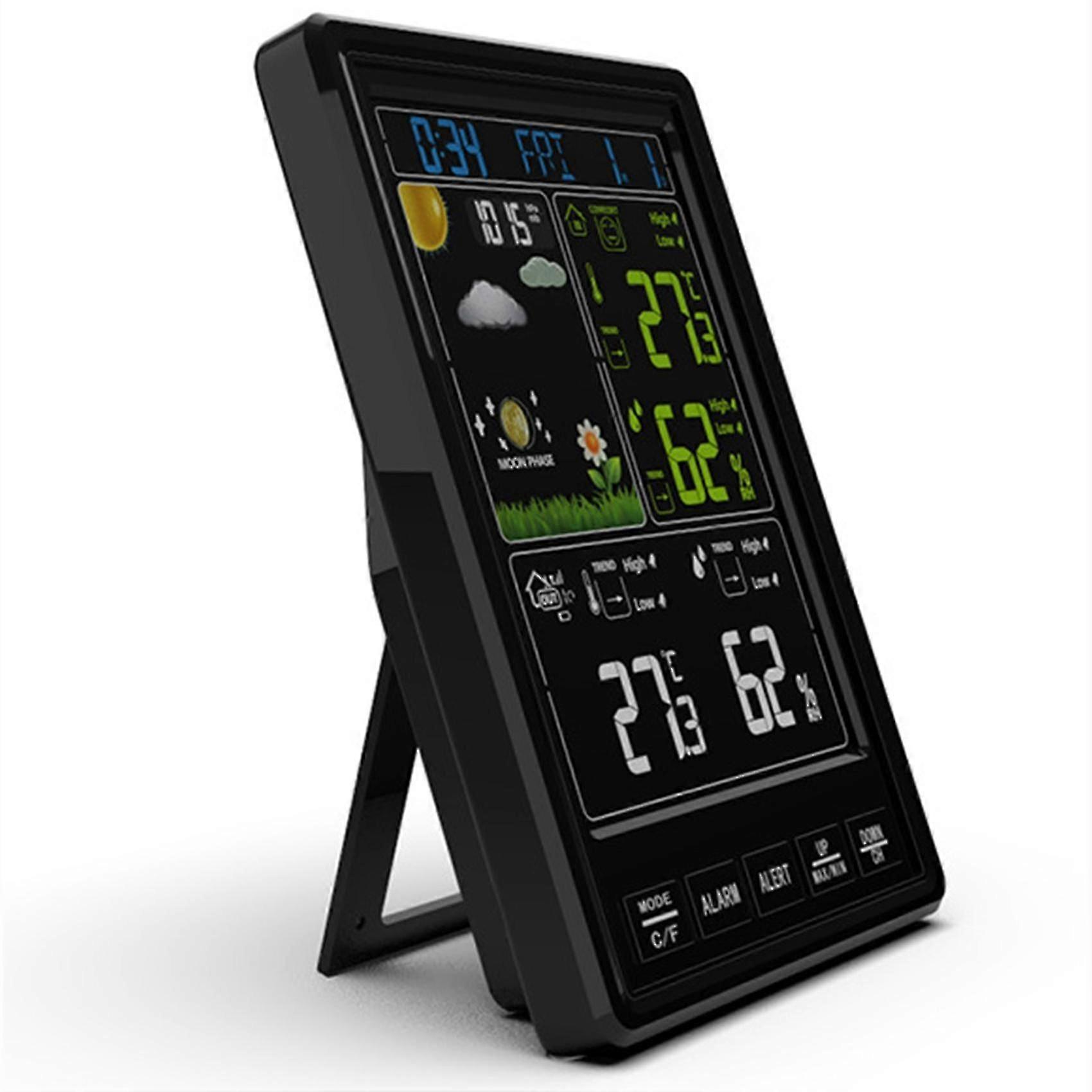Weather Station Clocks With Temperature And Humidity Alarm Clock