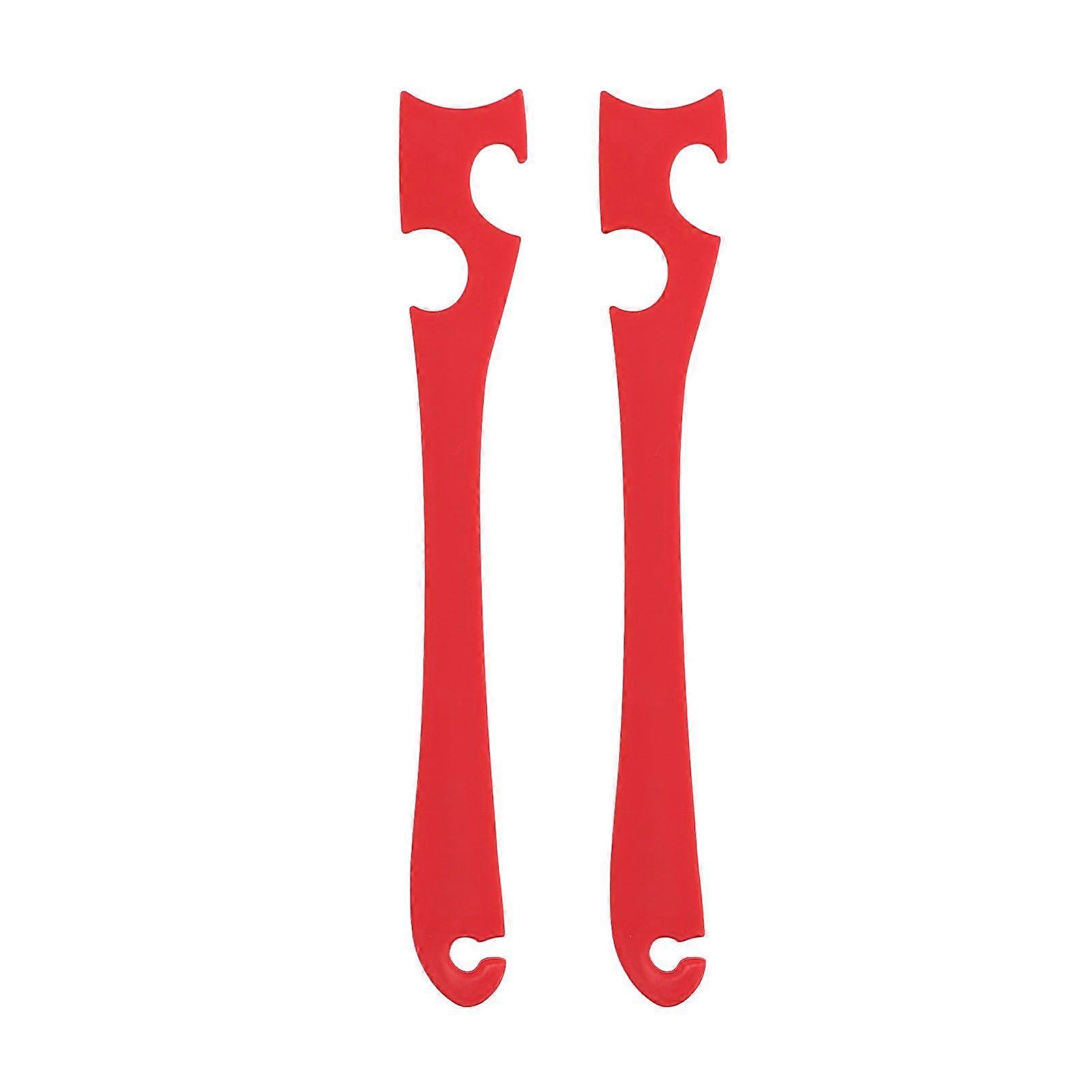 2 Pcs Oven Rack Push Pull Tool 11in Long Handle Anti Scald Kitchen Oven Toaster Rack Push Pull Stick