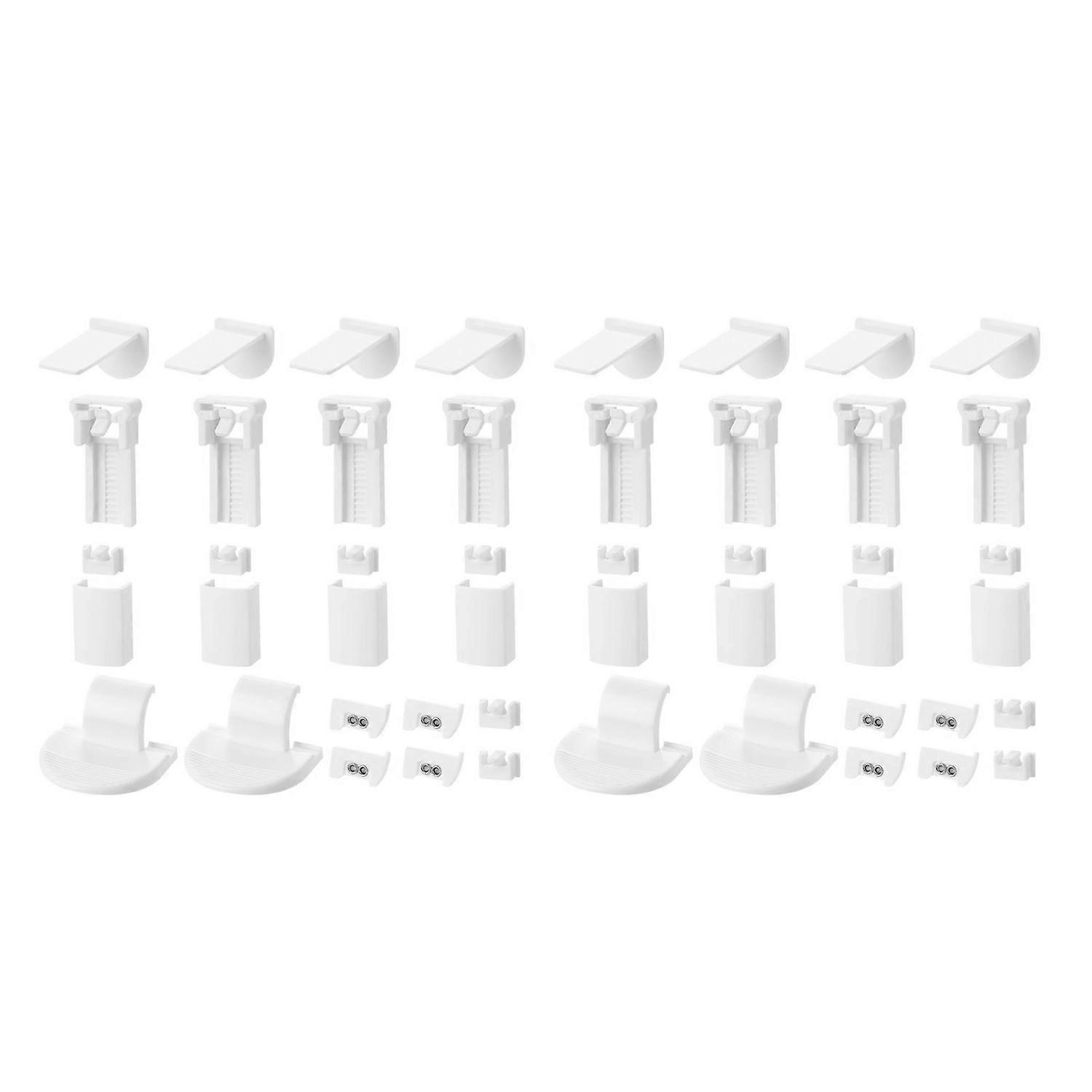 2 Sets Blinds Mounting Brackets Firmly Fixing Window Blind Brackets Accessories for Replace Repair 