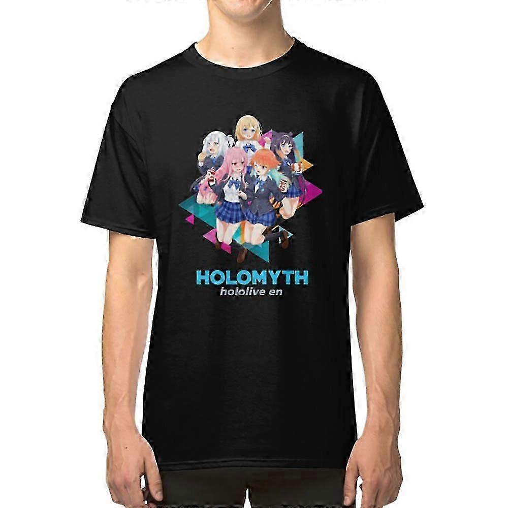 Hololive en All Holomyth T-shirt Design retrò