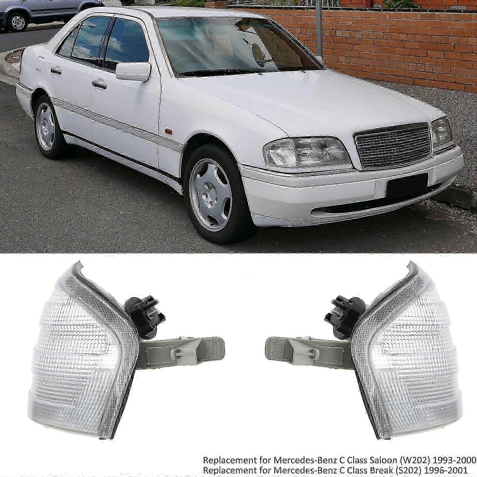 Right Left Car Front Signal Corner Light No Bulb Car Corner Light Lamp 2028261043 2028260943 for Mercedes-Benz C Class W202 S202