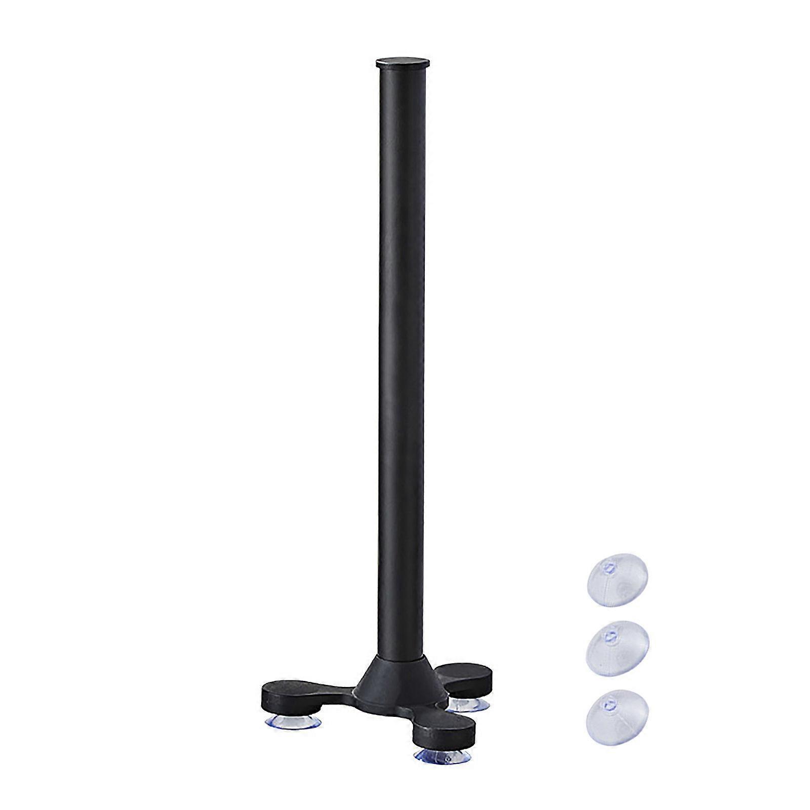 Movable 35cm Kitchen Roll Holder, Aluminum with Suction Pads