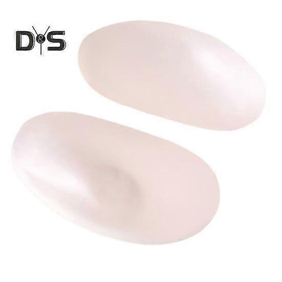 1 Pair Shoulder Pads for High Low Shoulders 3D Self Adhesive Silicone Anti-Slip Sponge Shoulder Push-up Pad Sweat-proof Smooth Curves DIY Clothes