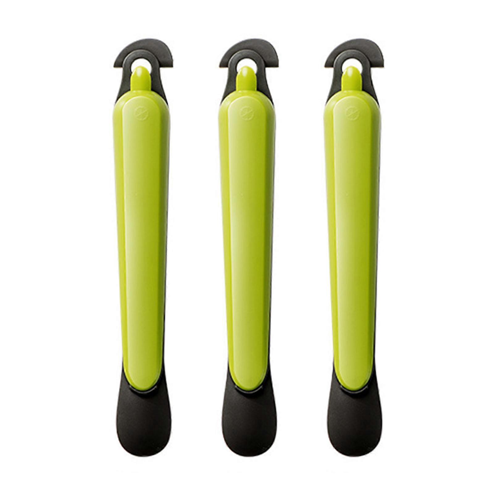 PP and ABS Orange Peeling Instrument Comfortable Handle Citrus Peeling Tool Space Saving Skinner with Hanging Hole  Green