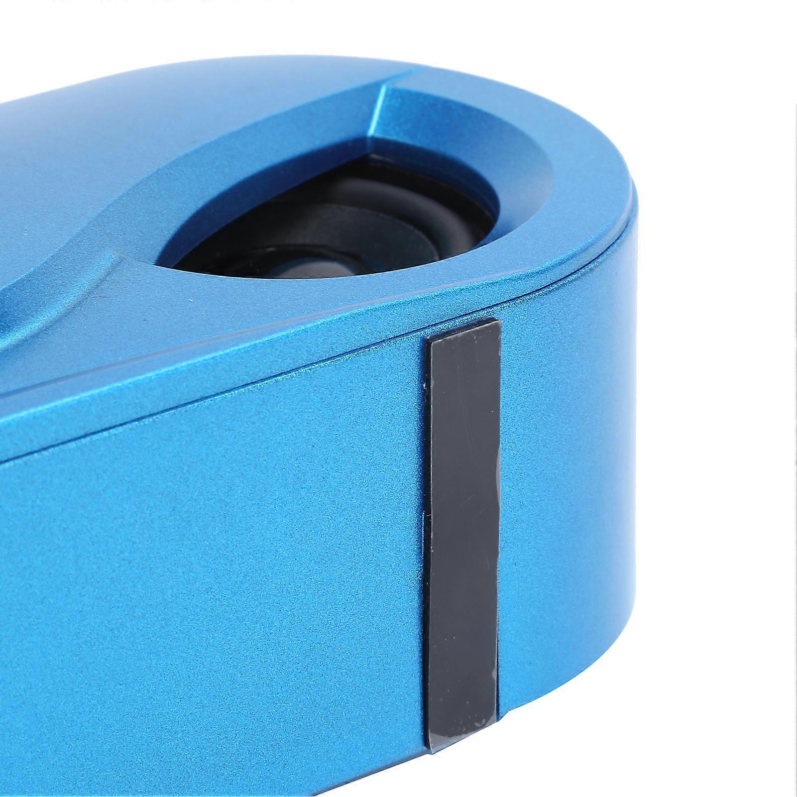 M6 Portable Bluetooth Speaker 2x5W LED Light 1200mAh Blue