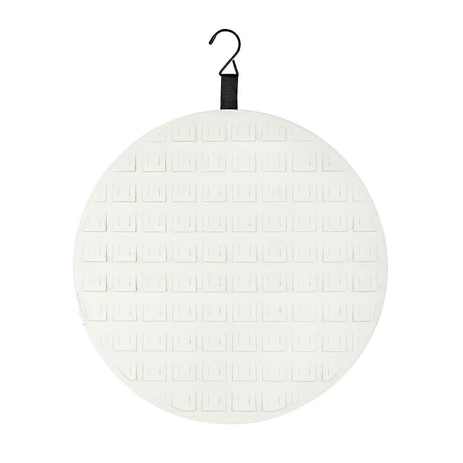 Wall Hanging Brooch Organizer with Hook Heavy Duty Felt Large Capacity Round Lapel Enamel Pin