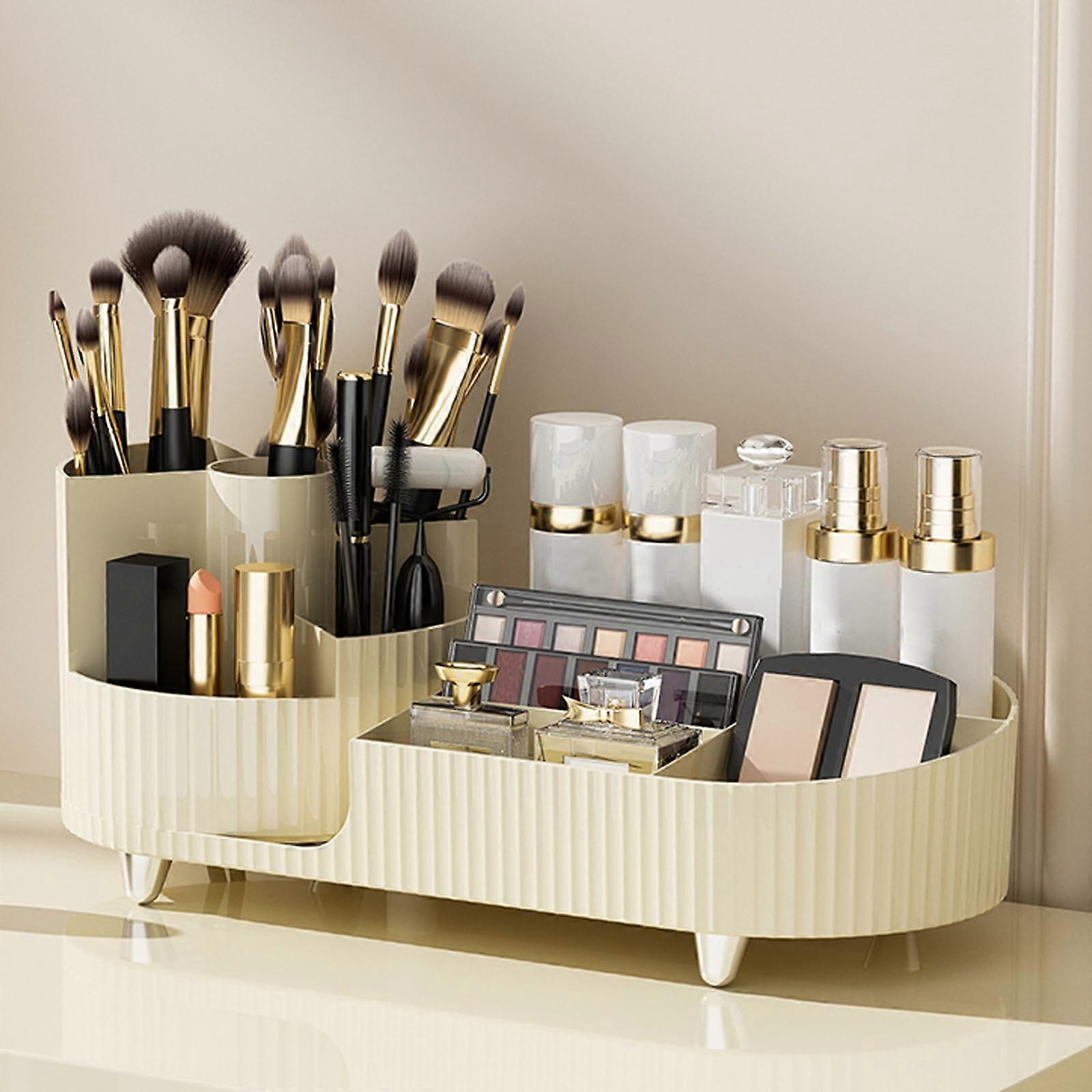 Home cosmetic storage containers for countertop items