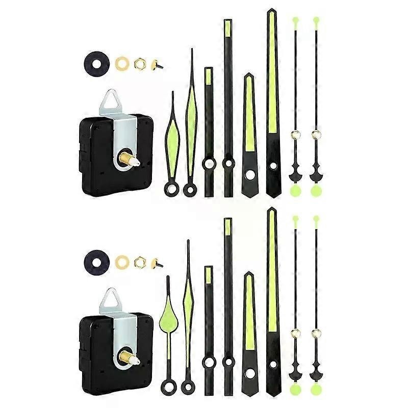 367A Long Shaft Clock Wall Clock Movement Clock Mechanism Hands Replacement Repair Tool Machine Clock Arms