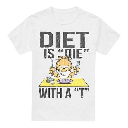 Garfield Mens Diet Is Die With a T T-Shirt